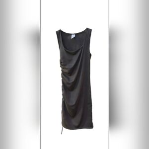 Chic Asymmetrical Black Dress